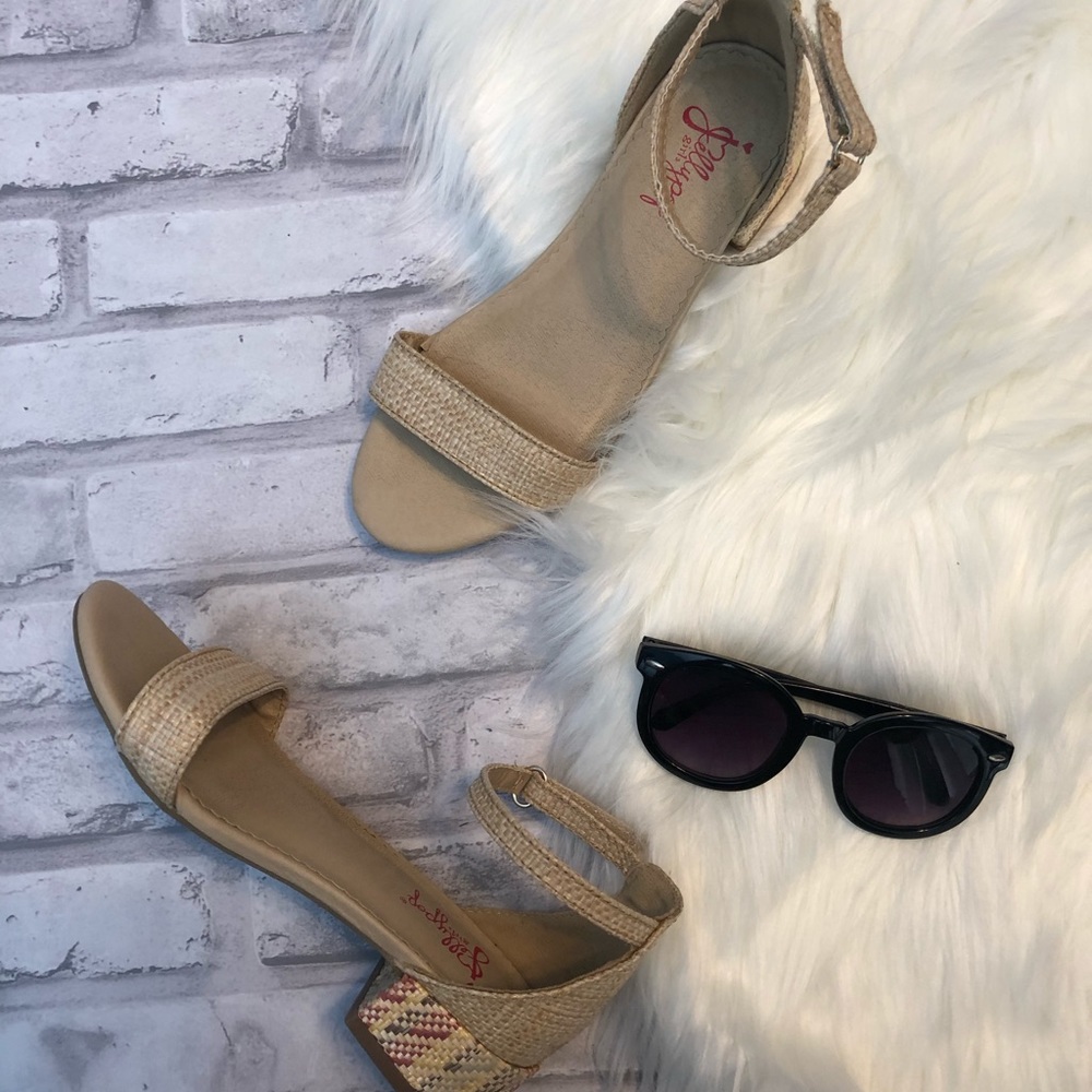 girls Jellypop sandals with small heel